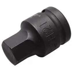 Impact Bit Socket - 20 mm ,3-4, Drive - internal Hexagon 21 mm