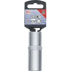 Socket, Hexagon, deep- 12.5 mm ,1-2, Drive - 20 mm