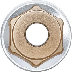 Socket, Hexagon, deep - 12.5 mm ,1-2, Drive - 28 mm