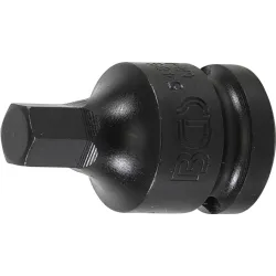 Impact Bit Socket - 12.5 mm ,1-2, Drive - internal Hexagon 10 mm