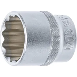 Socket, 12-point - 12.5 mm ,1-2, Drive - 28 mm
