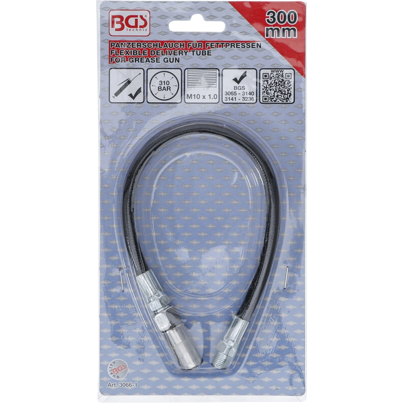 3066-1 Smērpistoles truba elast. 300ml BGS