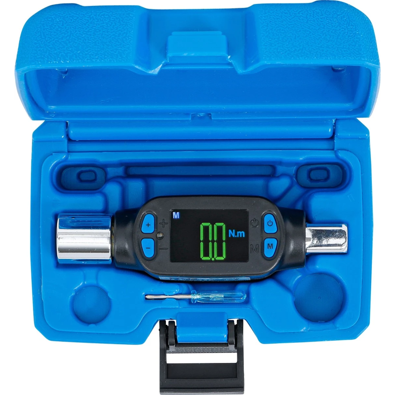 Digitālais griezes momenta adapteris - 12,5 mm ,1-2", - 40–200 Nm