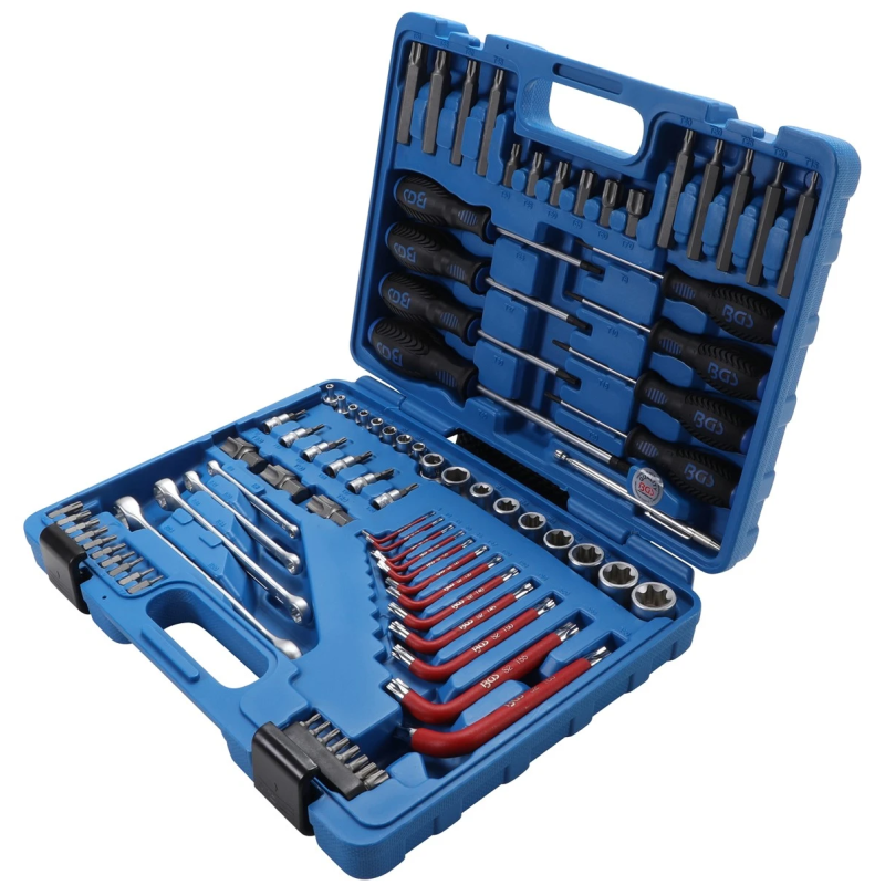 7849 Atslēgu kompl. torx 1-4+1-2 84 gb BGS