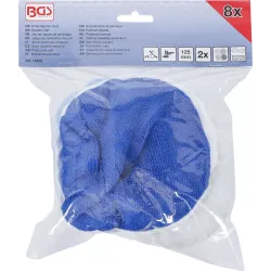 Audumu komplekts paredzēts disku pulēšanai DIA 125 mm 8 gab.