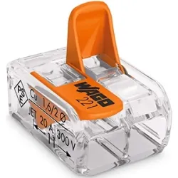 Соединитель 221-412-100 2x0.02-4mm²,100, Wago