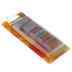 Клеммная колодка Wago 221-415-5, 450 В, oранжевый, 5 шт.