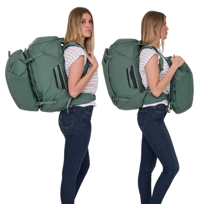 Thule 5316 Landmark 60L Womens Travel Pack Hazy Green