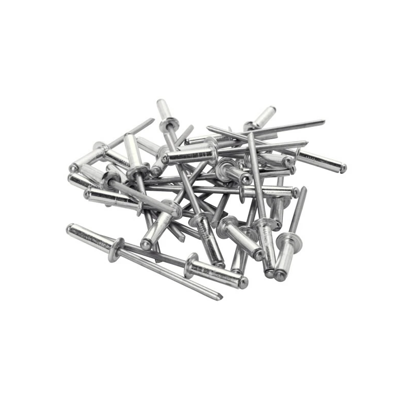 Standarta kniedes Al 4,8x10mm, 100 gab., Rapid