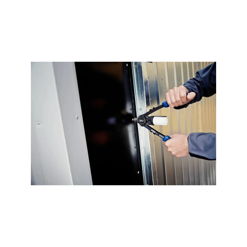 Alumīnija kniedes Al 4,0x14mm 50gab.+urbis komplektā, Rapid