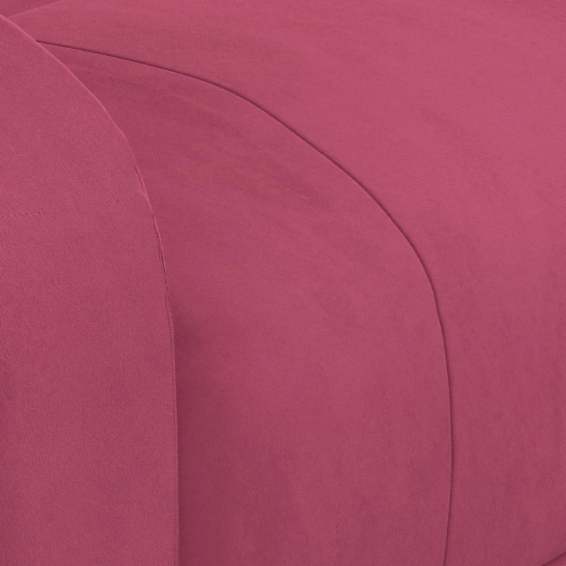 vidaXL atpūtas krēsls, atgāžams, vīnsarkans samts