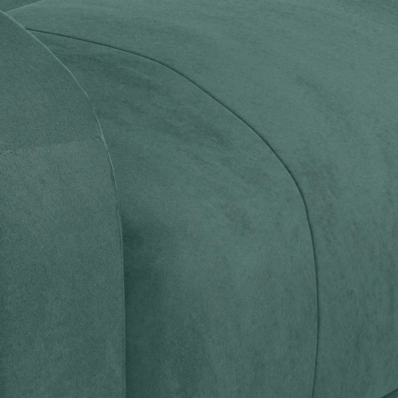 vidaXL masāžas krēsls, tumši zaļš samts