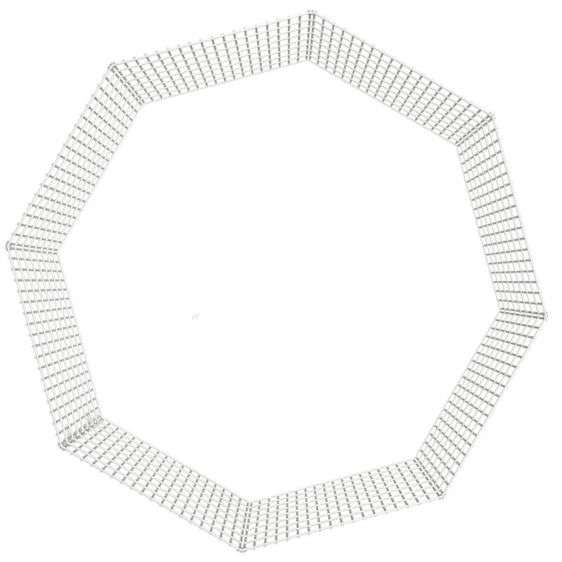 vidaXL dzīvnieku sētiņa, 8 paneļi, 54x80 cm, cinkota dzelzs