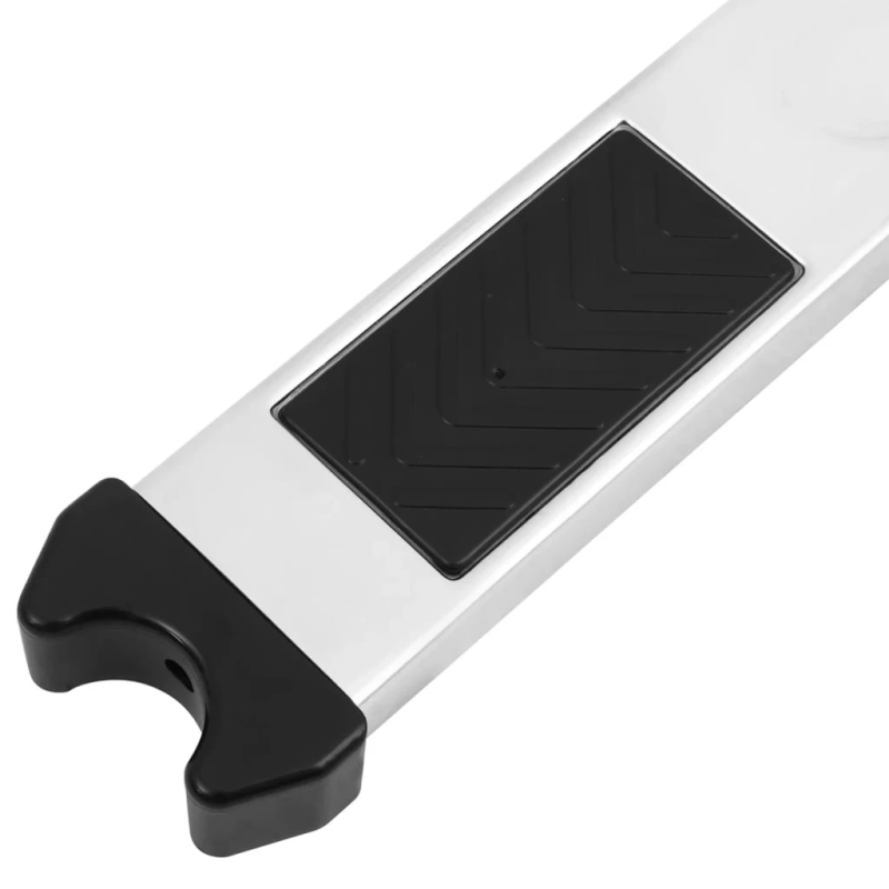 vidaXL baseina kāpnes, 50x9x3,5 cm, nerūsējošs tērauds, 304. klase