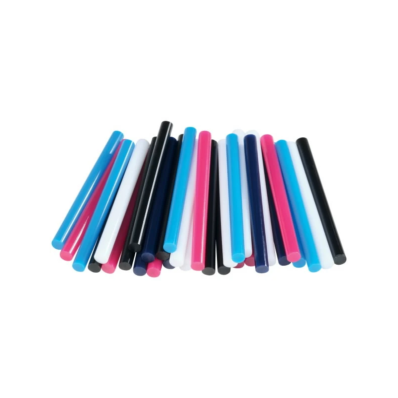 Glue sticks 7x94mm, 5 colors, 125g, Rapid