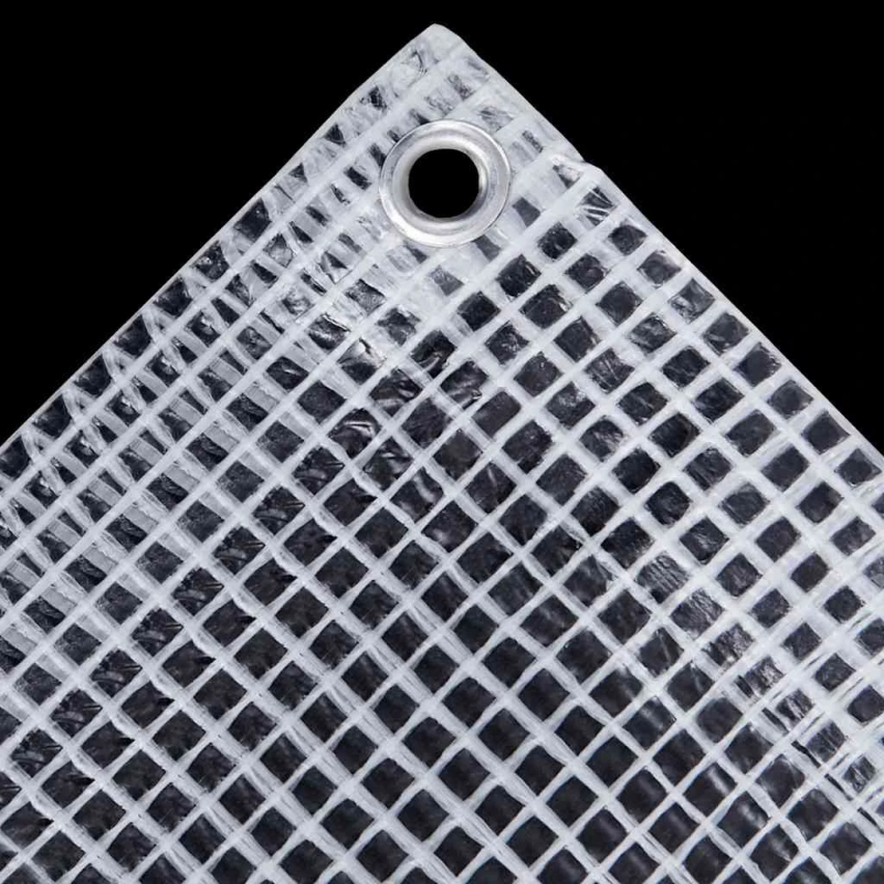 vidaXL brezenta pārklājs, smalki austs, 140 g-m², 4x4 m, balts