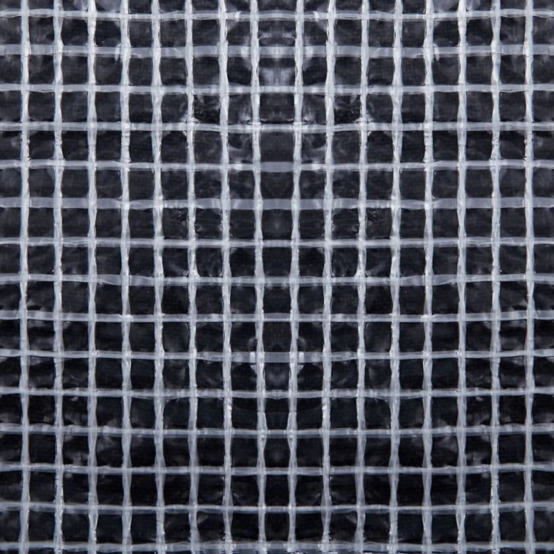 vidaXL brezenta pārklājs, smalki austs, 140 g-m², 8x12 m, balts