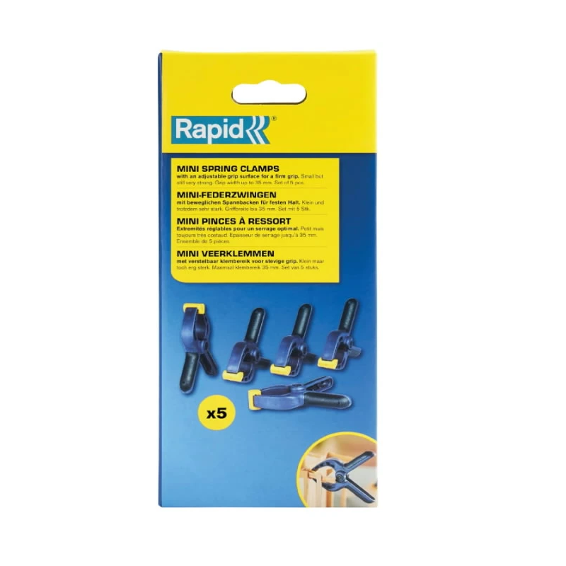 Mini Spring-Clamps 5pcs, Rapid
