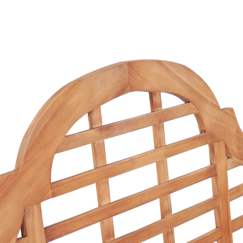 vidaXL dārza sols, 127x58,5x92,5 cm, masīvs tīkkoks