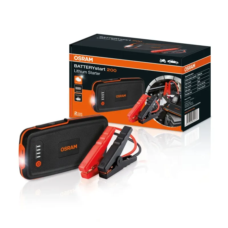 Prietaisas automobiliui užvesti Osram Starter 200
