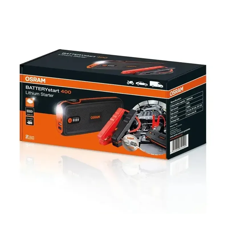 Стартер-кабель Osram Starter 400, 400 а, 2 шт.