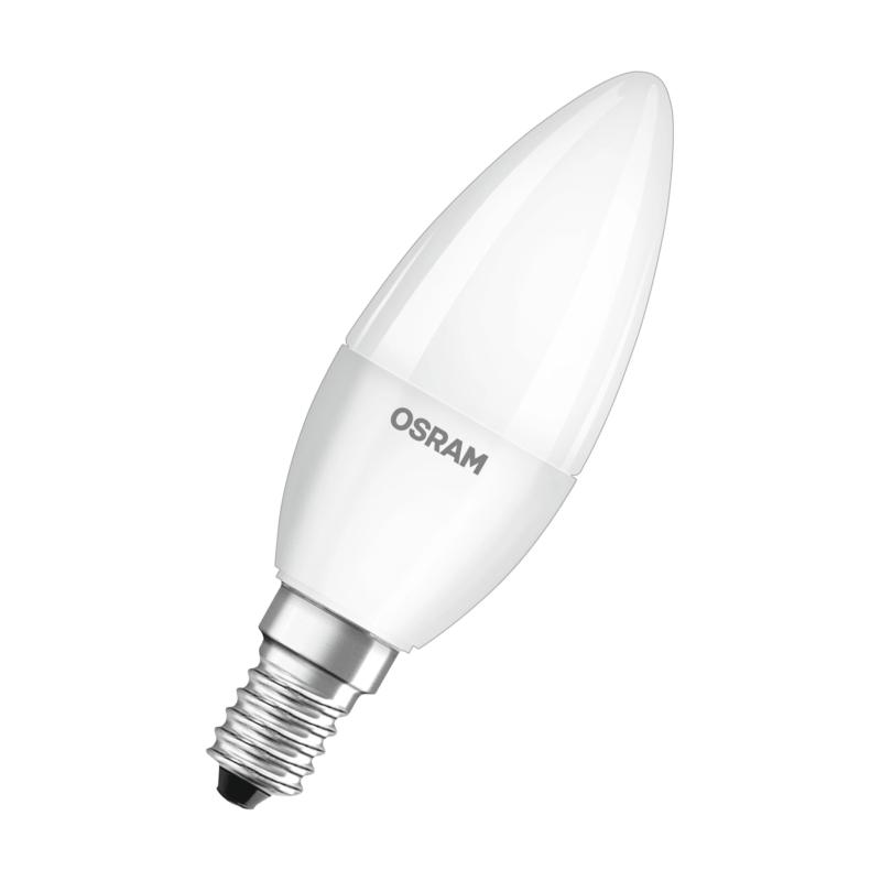 LED spuldze B40 4.9W E14 3gb Osram