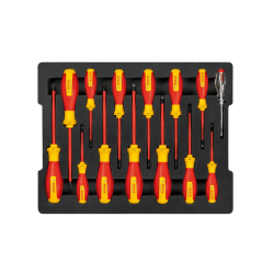 VDE Screwdriver Set 14pc ,Mixed,