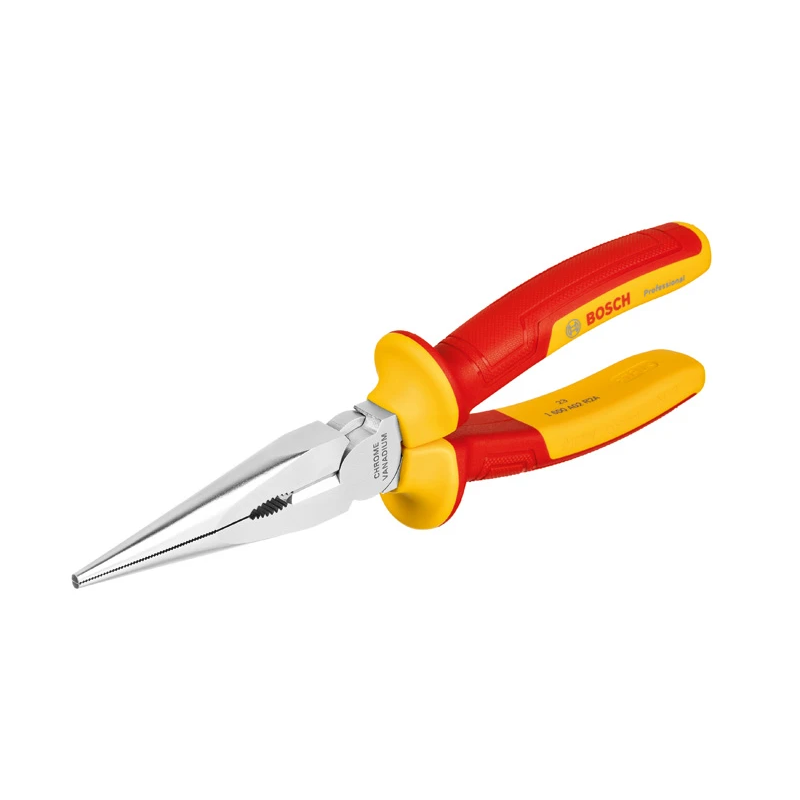 VDE Long Nose Plier straight 200mm