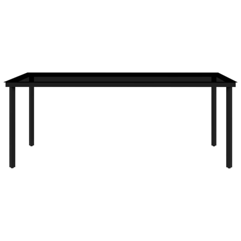 vidaXL 9-daļīgs dārza mēbeļu komplekts ar matračiem, pelēks