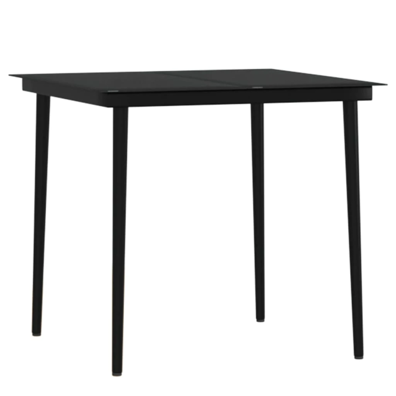 vidaXL 3-daļīgs dārza mēbeļu komplekts ar matračiem, brūns