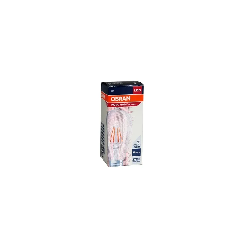 Ledison60 6.5w-827 230v fil e27 osram