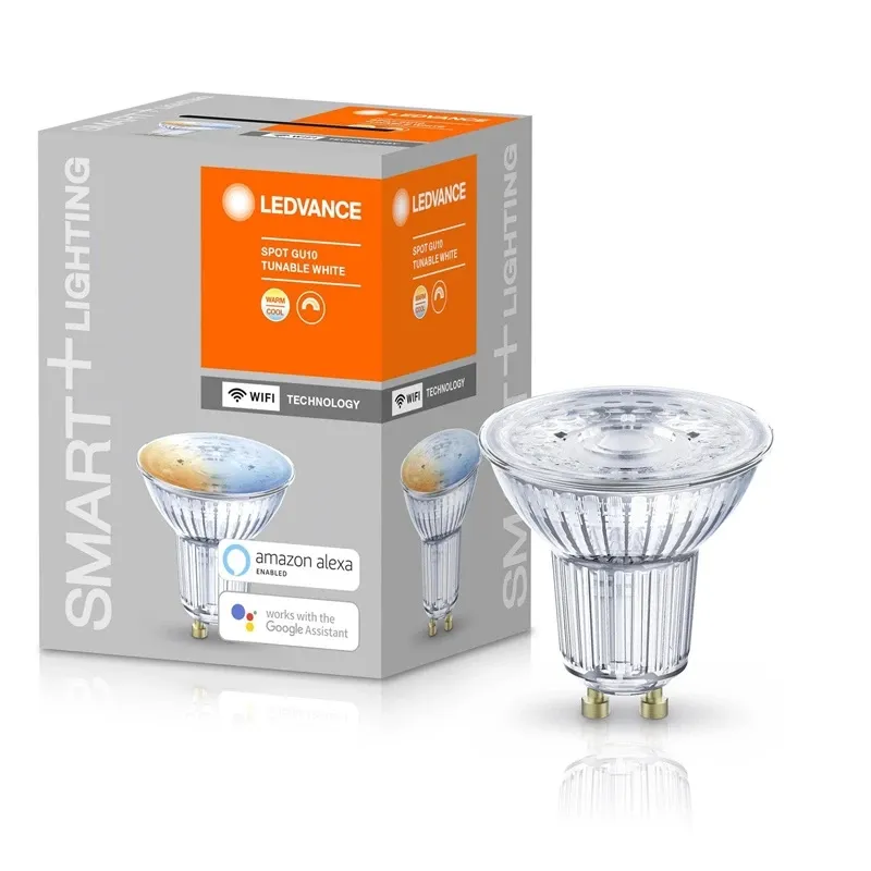 Viedā spuldze Ledvance LED, PAR16, 2700 - 6500 °K, GU10, 5 W, 350 lm