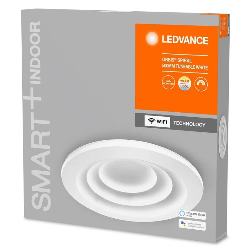 Išmanus lubinis LED šviestuvas SMART WIFI ORBIS D500 40W TW