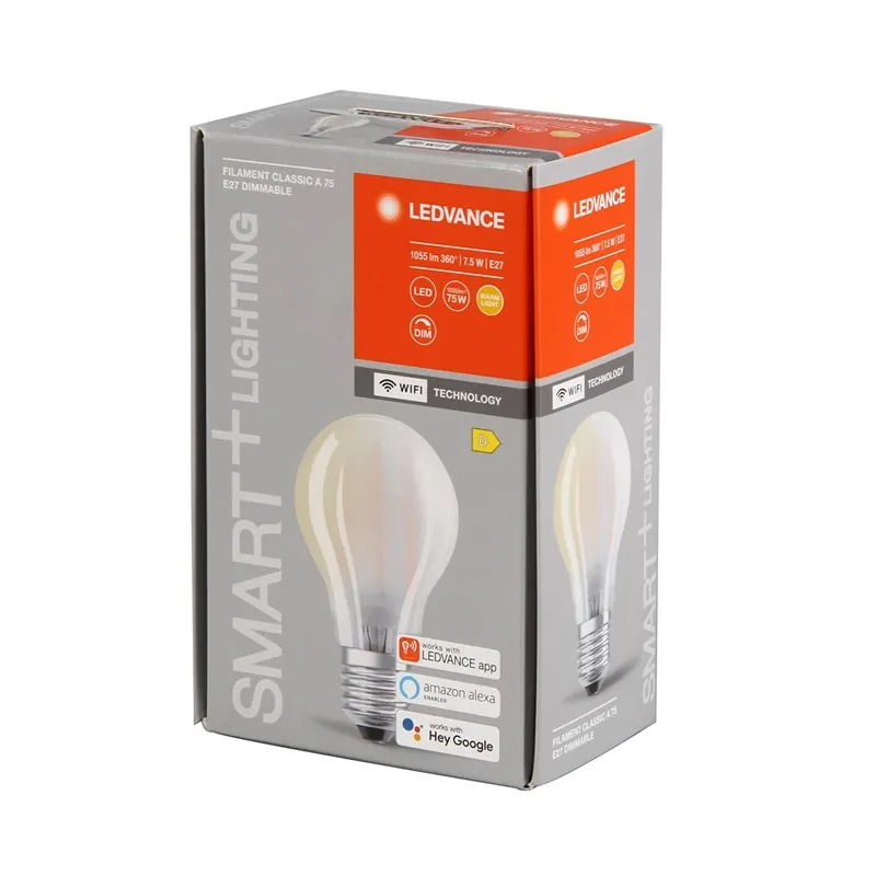 Viedā spuldze Ledvance LED, E27, balta krās., E27, 7.5 W, 1055 lm