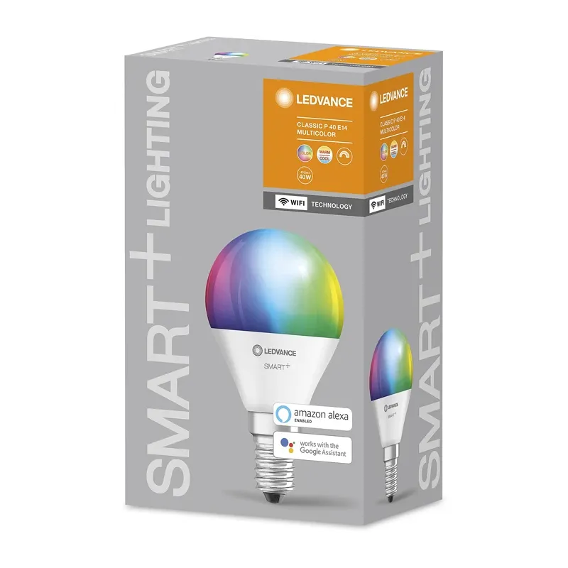 Viedā spuldze Ledvance LED, P40, 2700 - 6500 °K, E14, 4.9 W, 470 lm