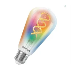 Išmanioji lemputė Osram LED, RGBW, balta sp., E27, 4.8 W, 470 lm