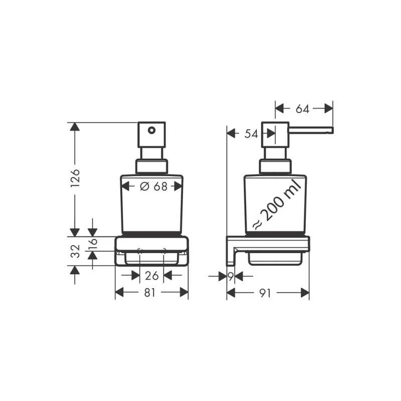 Ziepju dozat addstoris q hansgrohe bron