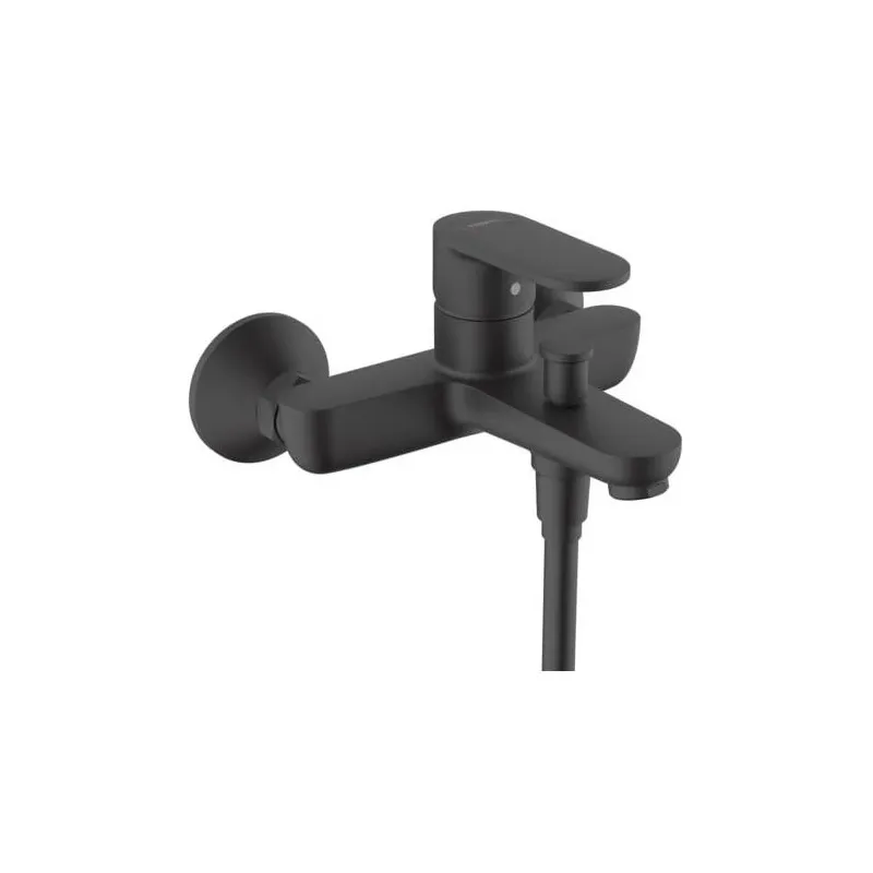 Vannas jaucējkrāns Hansgrohe Blend Vernis, melna krās.