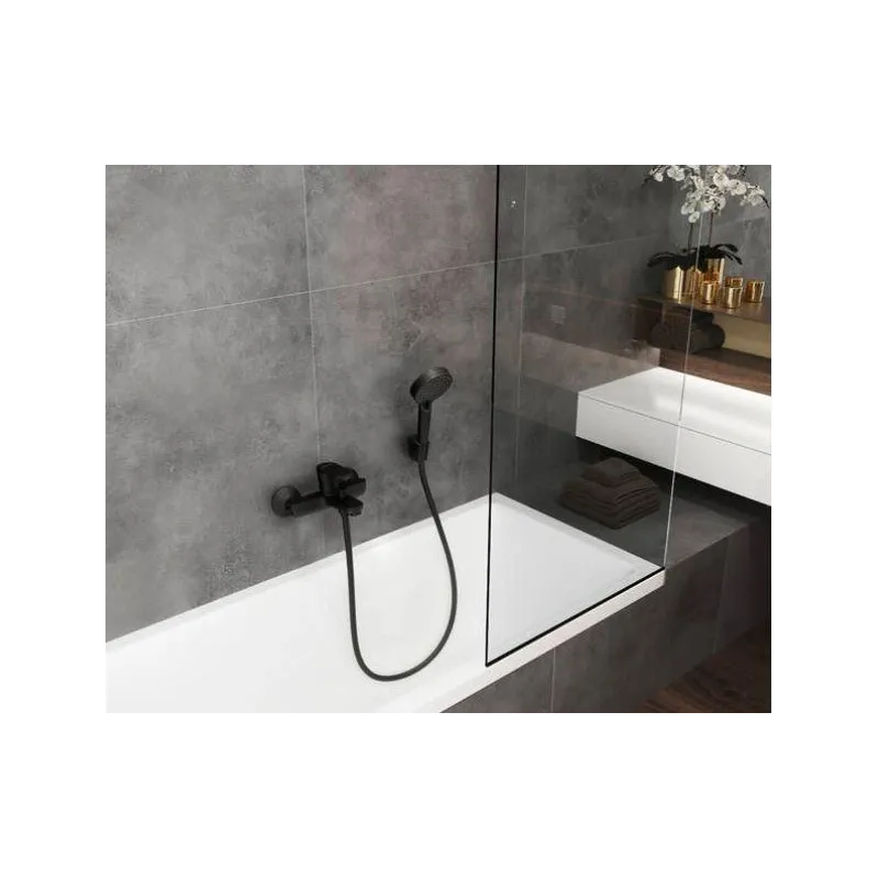 Vonios maišytuvas Hansgrohe Blend Vernis, juoda sp.