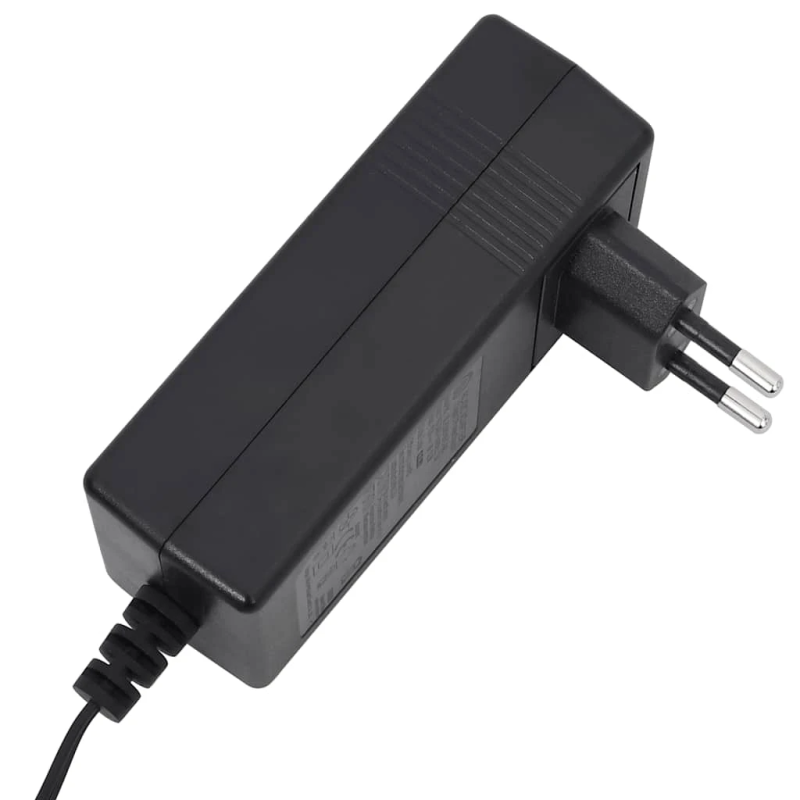 vidaXL elektrisks masāžas krēsls, melna mākslīgā āda