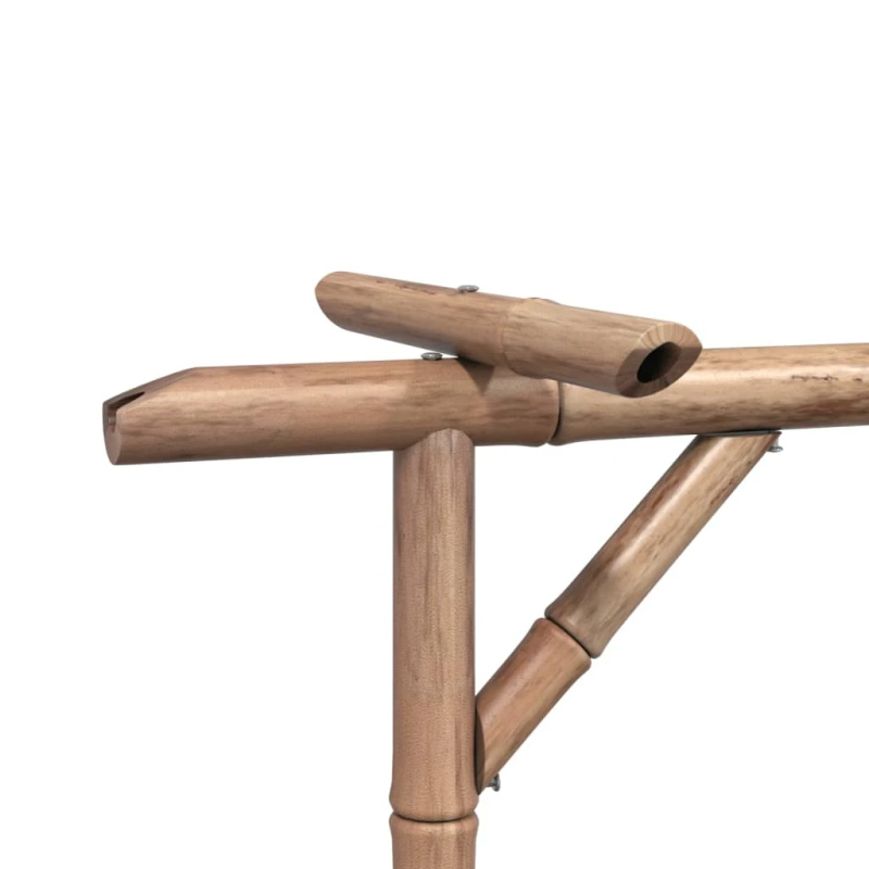 vidaXL pergola, 385x40x205 cm, bambuss