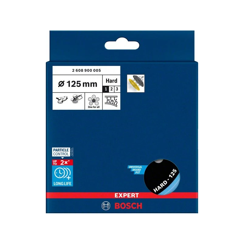 Slīpēšanas pamatne 125mm,Hard GET 55-125