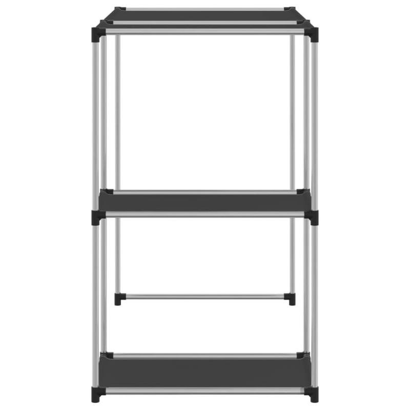 vidaXL plaukts veļasmašīnai, 87x55x90,5 cm, melns, dzelzs