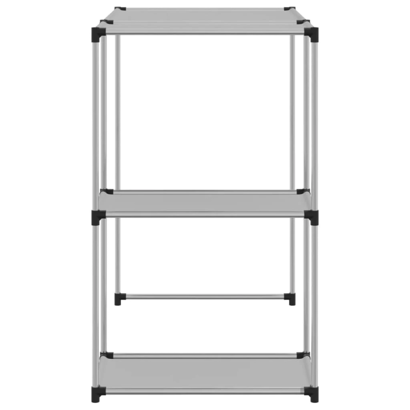 vidaXL plaukts veļasmašīnai, 87x55x90,5 cm, pelēks, dzelzs