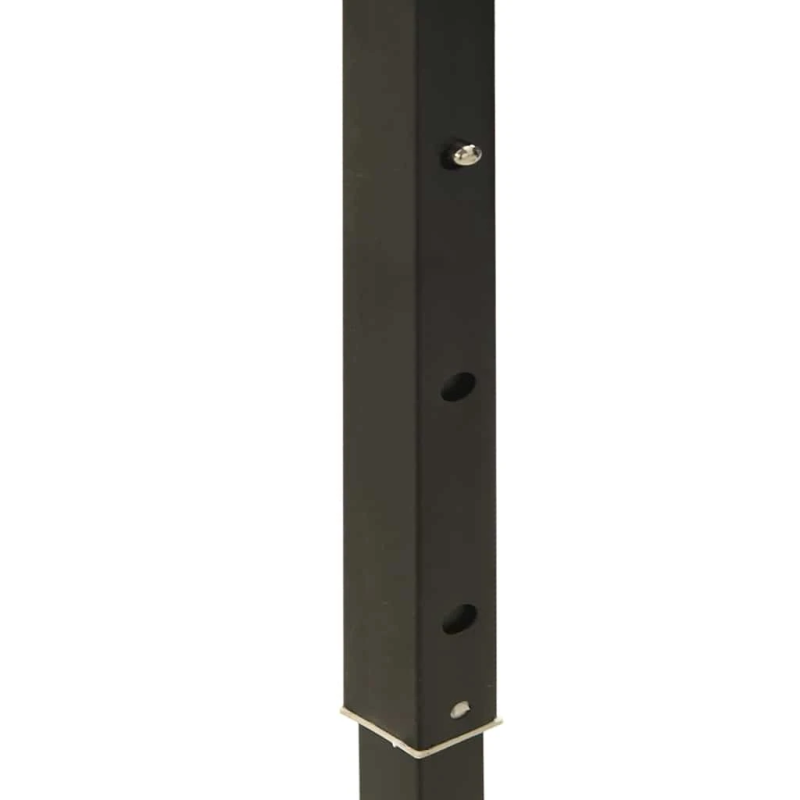 vidaXL saliekama nojume ar sienām, pelēkbrūna, 2x2 m