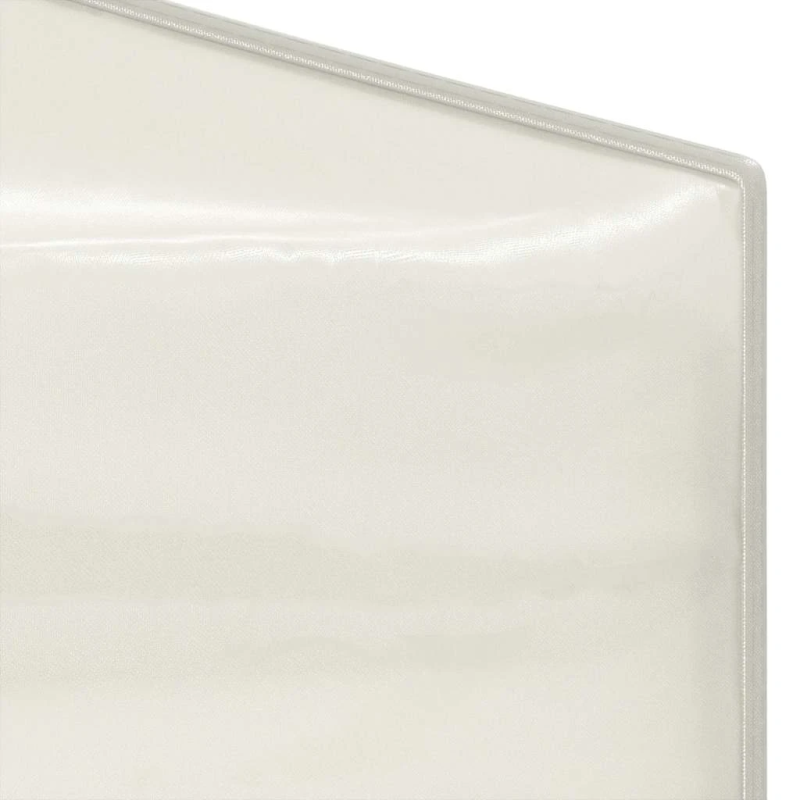 vidaXL saliekama nojume ar sienām, krēmkrāsas, 3x3 m