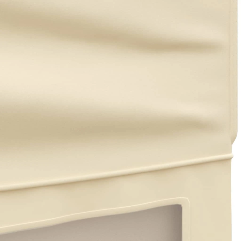 vidaXL saliekama nojume ar sienām, krēmkrāsas, 3x3 m