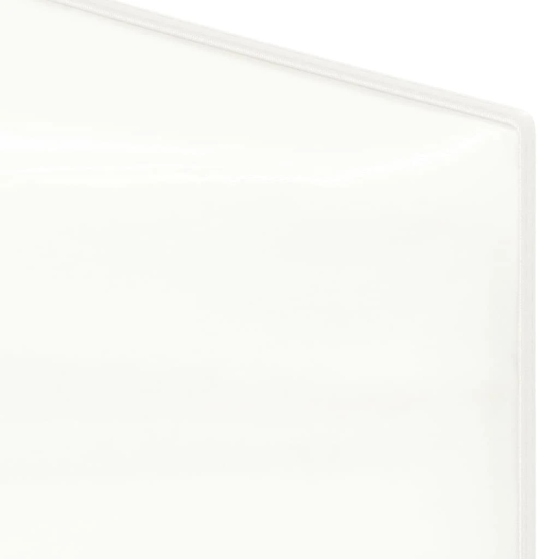 vidaXL saliekama nojume ar sienām, balta, 3x3 m