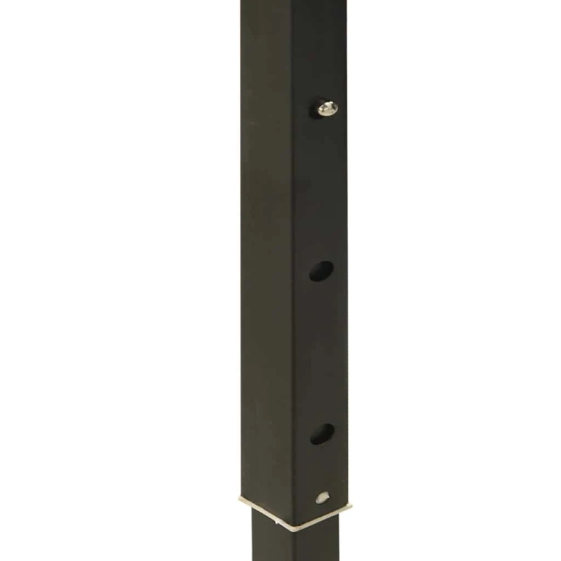 vidaXL saliekama nojume ar sienām, sarkana, 3x6 m