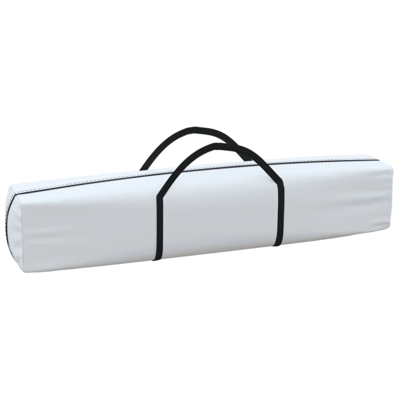 vidaXL saliekama nojume ar sienām, balta, 3x6 m
